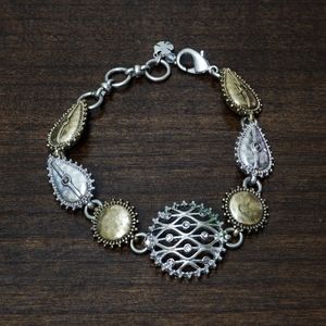 Lucky Brand Silver Gold Bracelet